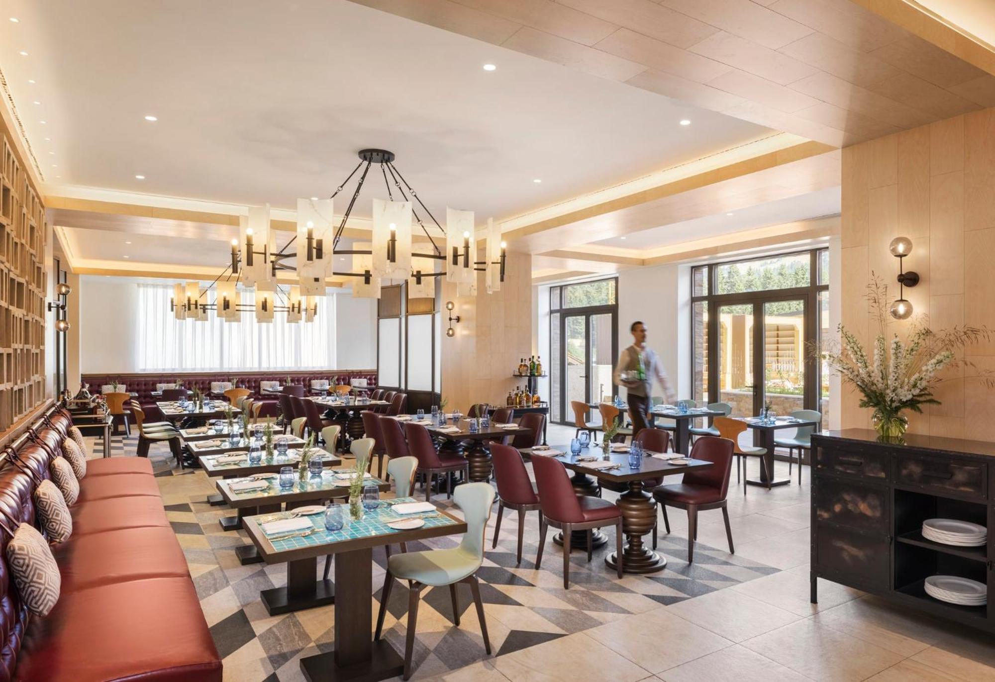 Viceroy Kopaonik Serbia Dış mekan fotoğraf The restaurant