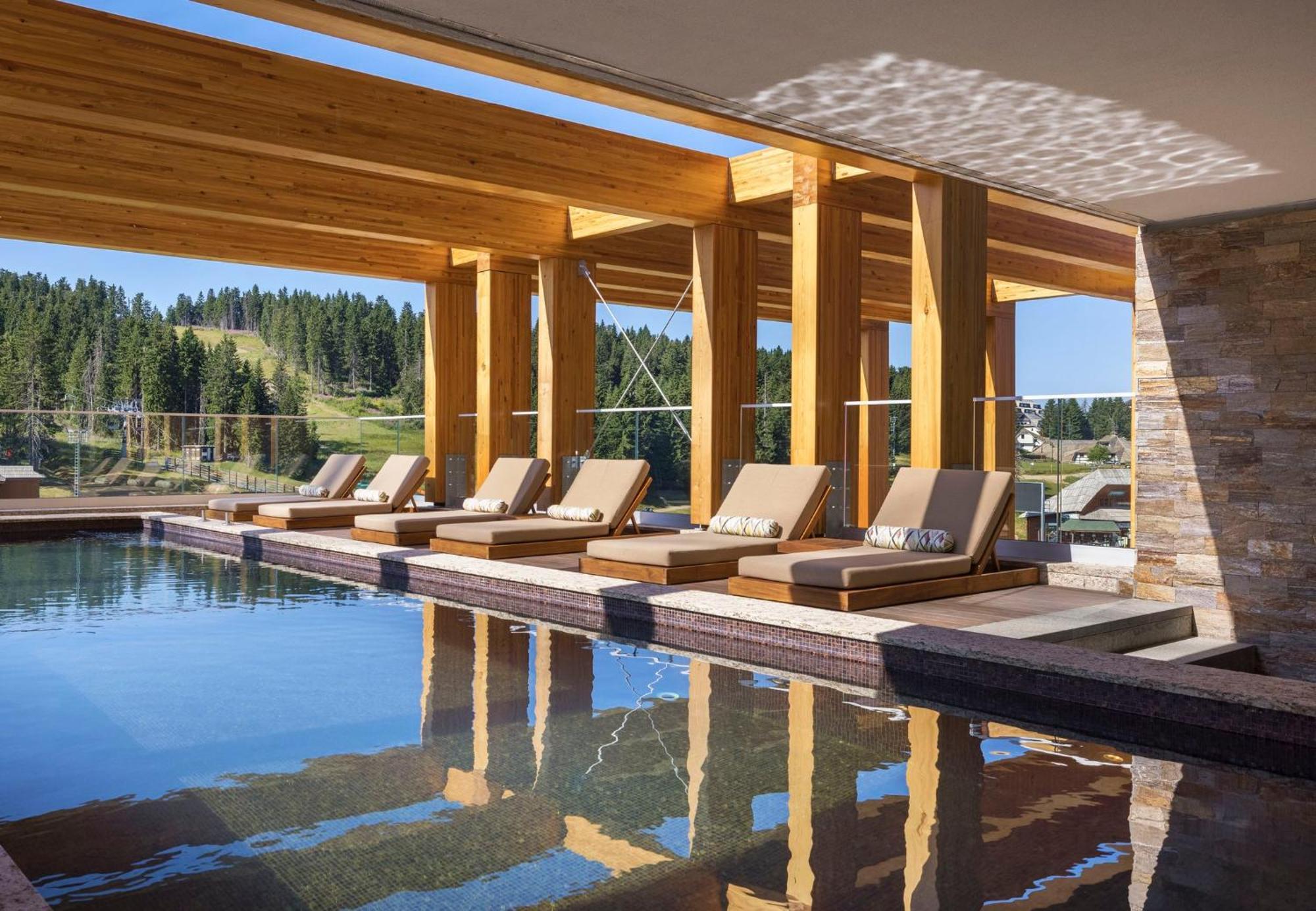 Viceroy Kopaonik Serbia Dış mekan fotoğraf The spa at The Lodge at Blue Sky
