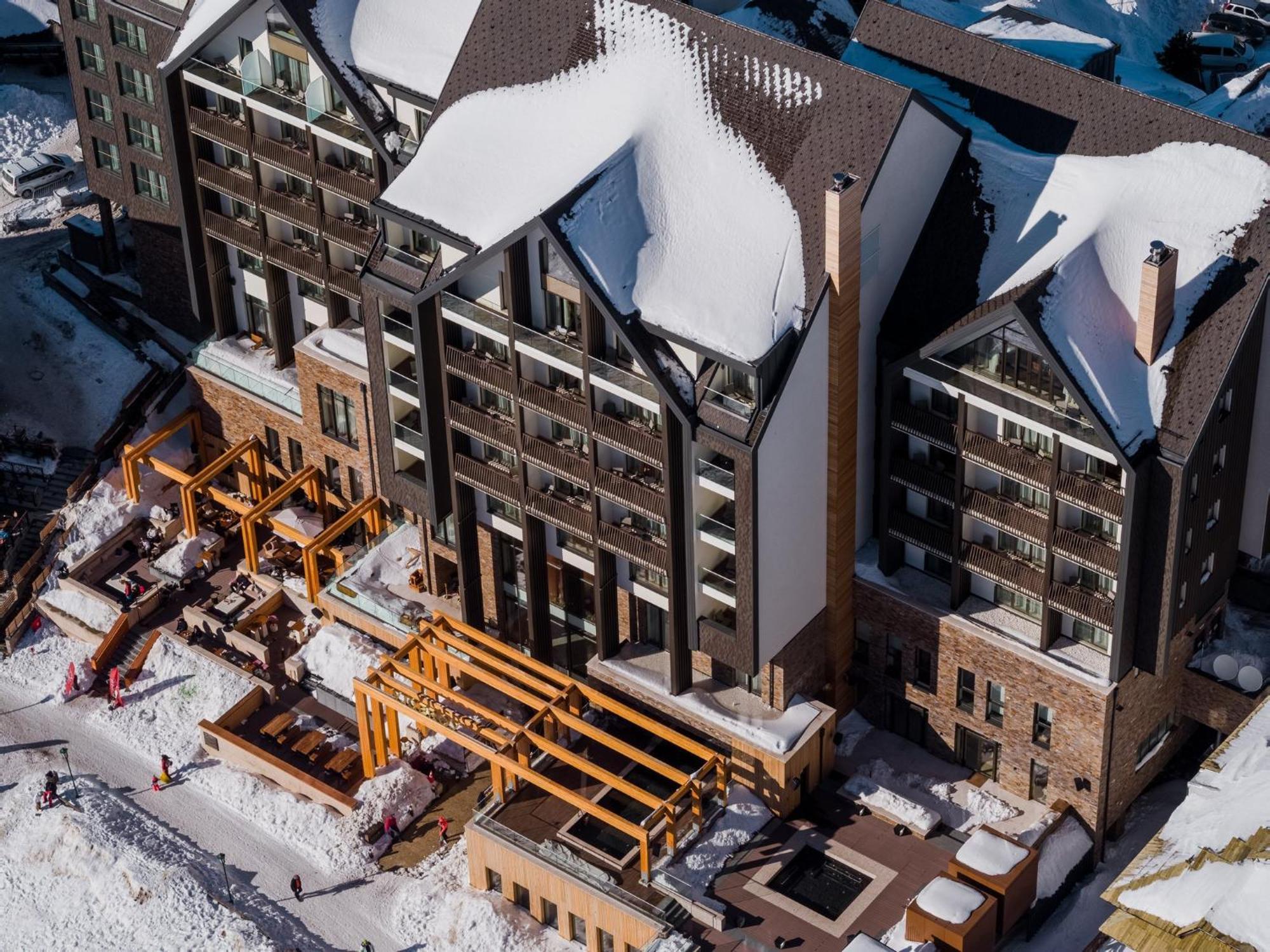 Viceroy Kopaonik Serbia Dış mekan fotoğraf Aerial view of the hotel